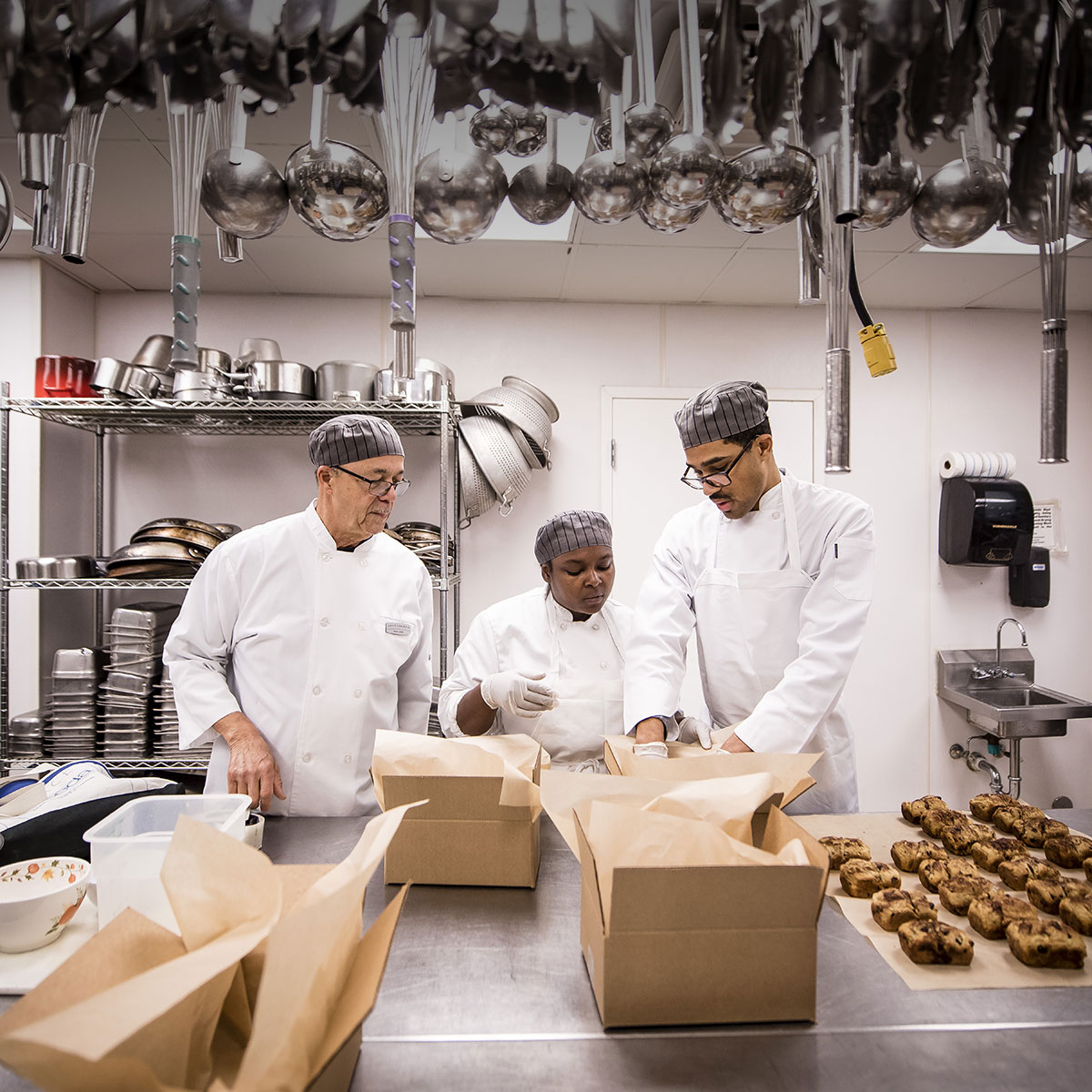 Chefs in training